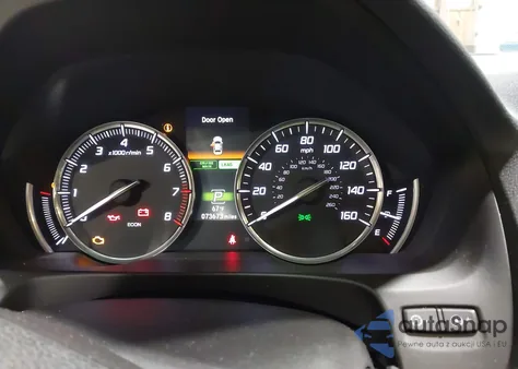 2016 Acura Tlx V6 Tech z USA, uszkodzony, nr VIN 19UUB3F59GA000519